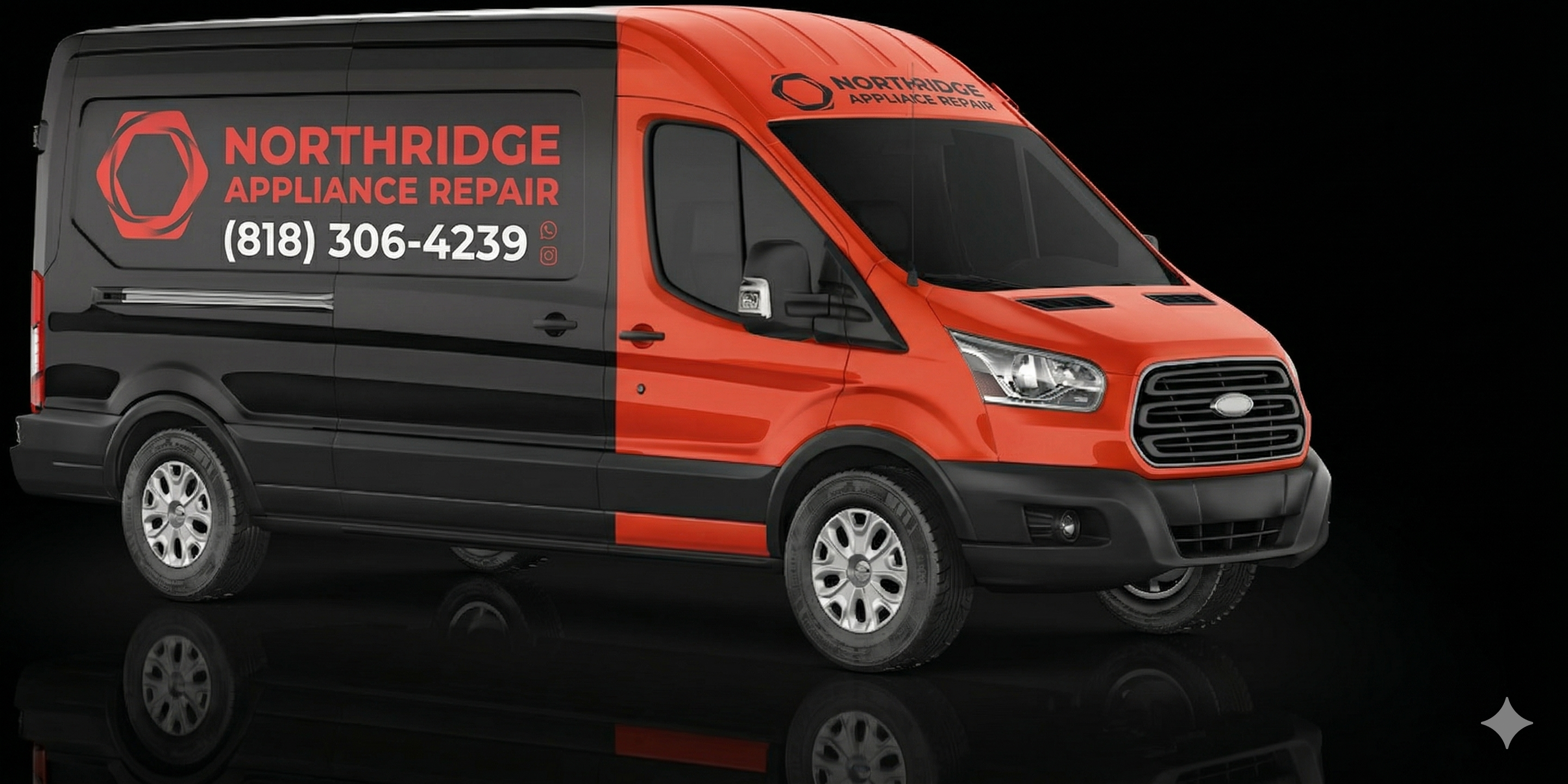 Northridge Appliance Repair service van